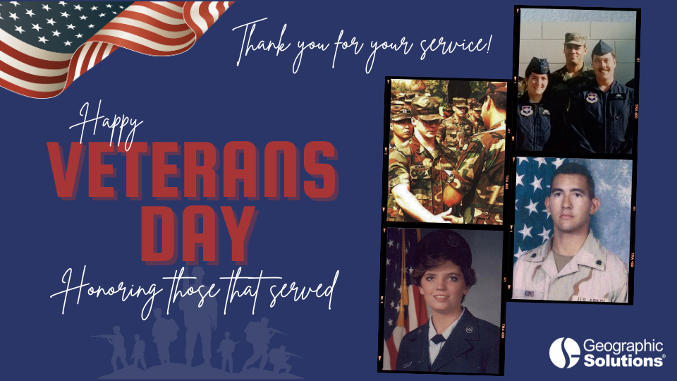 Happy Veterans Day from Geographic Solutions